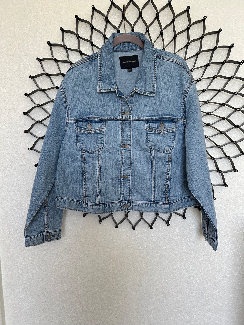 Banana Republic Light Blue Denim Jacket